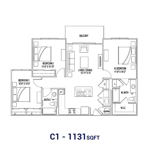 the clement canopy floor plan